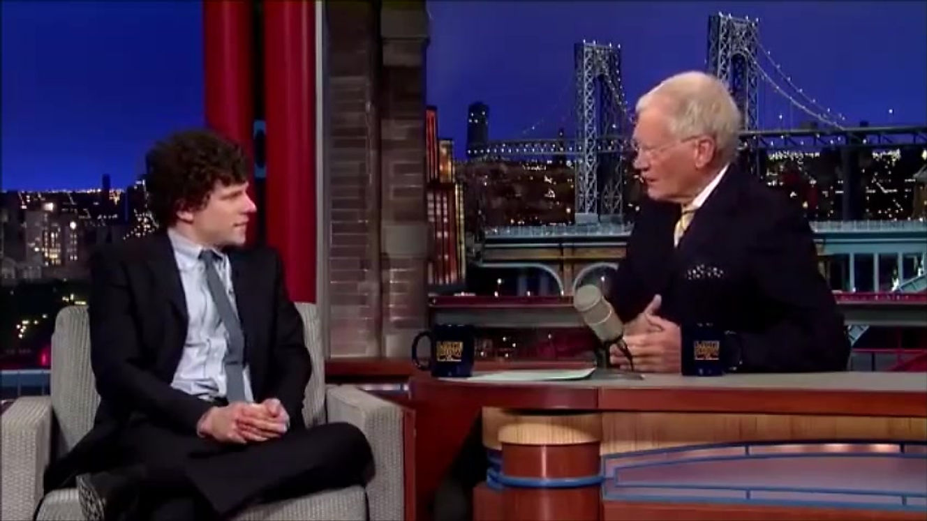 Jesse Eisenberg discusses working with Andrew on The Double